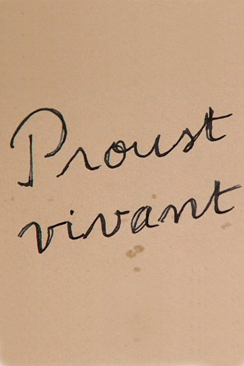 Movie poster for Proust vivant