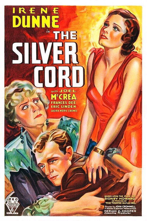 Movie poster for The Silver Cord (1933)