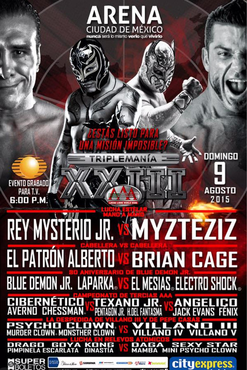 Movie poster for AAA TripleMania XXIII (2015)