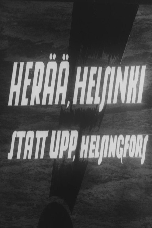 Movie poster for Wake Up, Helsinki! (1939)