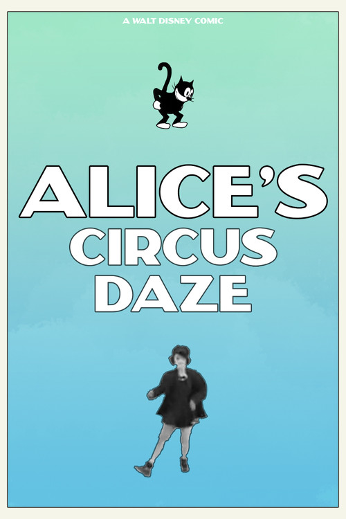 Movie poster for Alice's Circus Daze (1927)