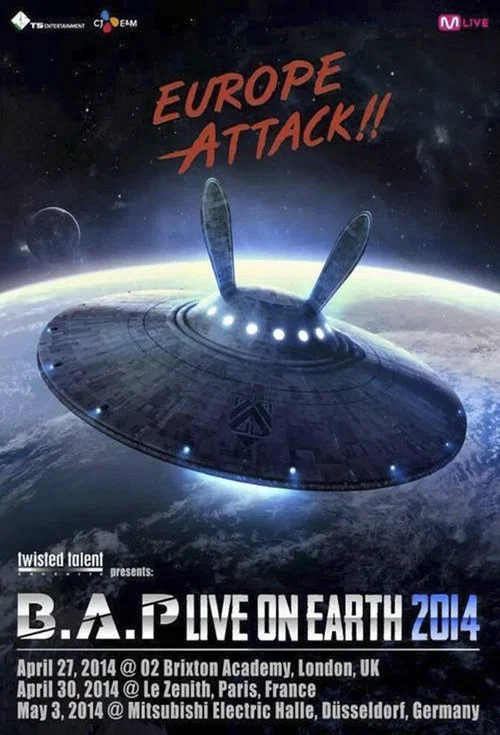 Series poster for B.A.P Attack! (2014)