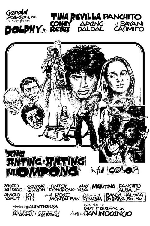 Movie poster for Ang Anting-Anting ni Ompong (1975)