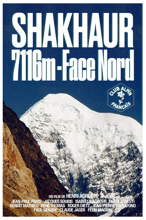 Movie poster for Shakhaur 7116m, Face Nord (1969)