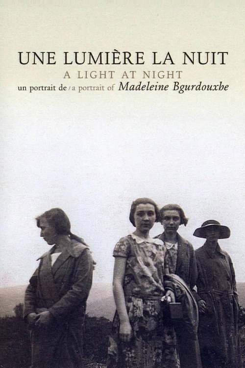 Movie poster for Une lumière la nuit - Un portrait de Madeleine Bourdouxhe (2005)