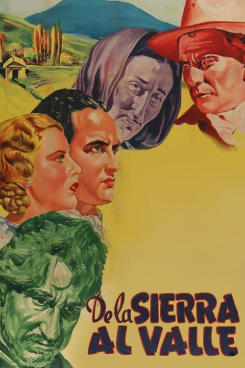 Movie poster for De la sierra al valle (1938)