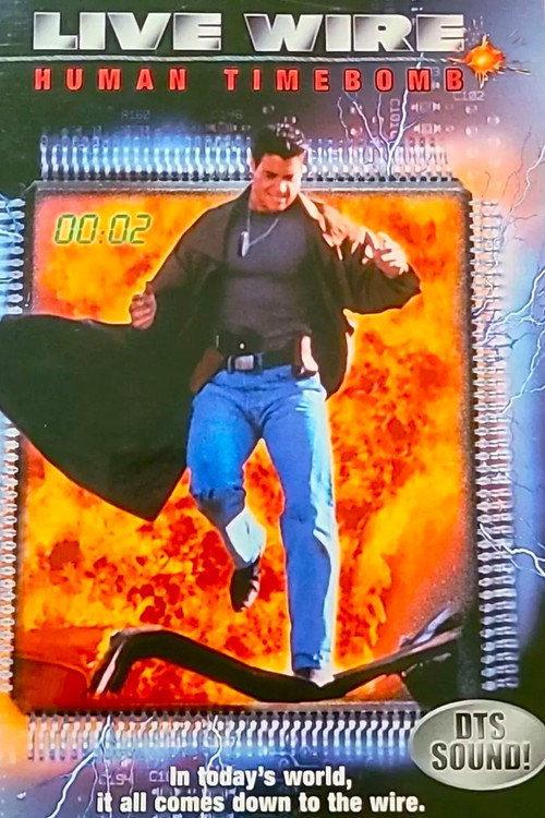 Movie poster for Live Wire: Human Timebomb (1996)