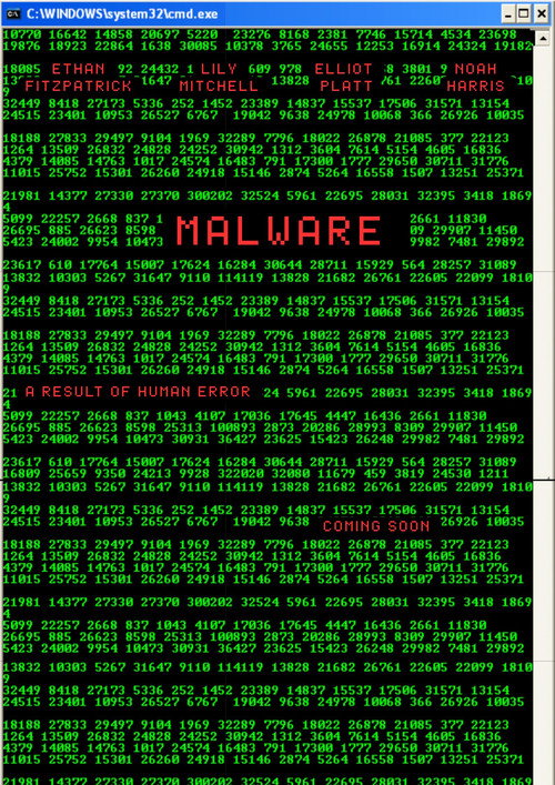 Movie poster for MALWARE (2026)