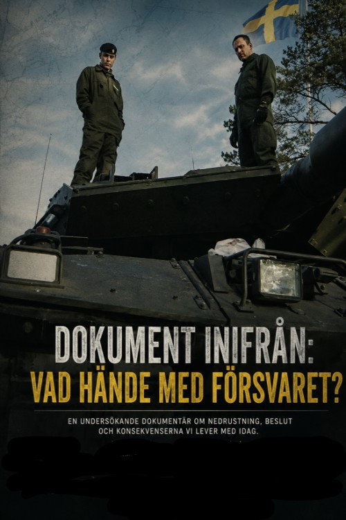 Movie poster for Dokument inifrån: Vad hände med försvaret? (2015)