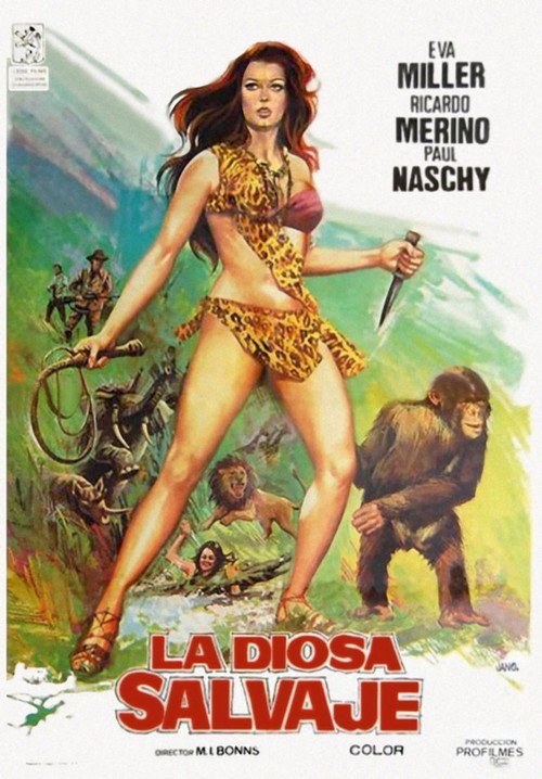 Movie poster for Kilma, Queen of the Jungle (1975)