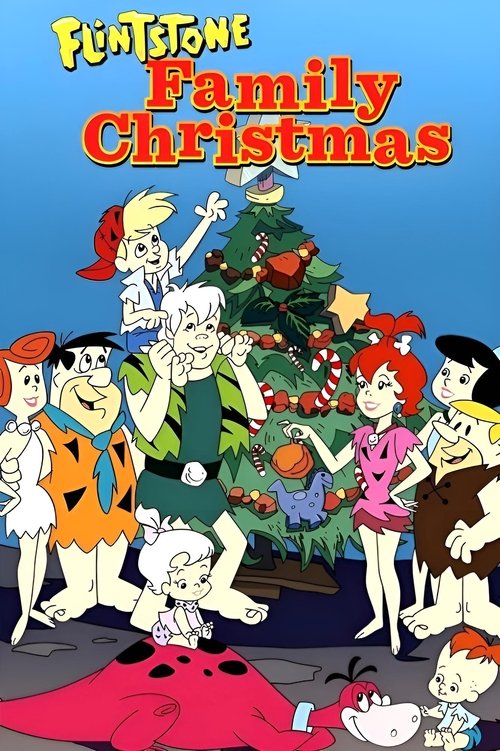 Movie poster for Flintstone Family Christmas (1993)