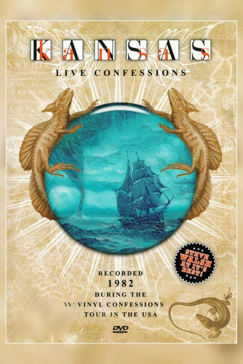 Movie poster for Kansas - Live Confessions (1982)