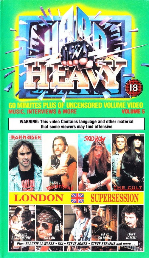 Movie poster for Hard 'N Heavy Volume 5 (1989)