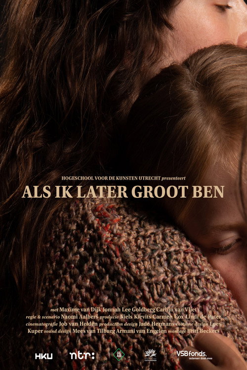 Movie poster for When I grow up