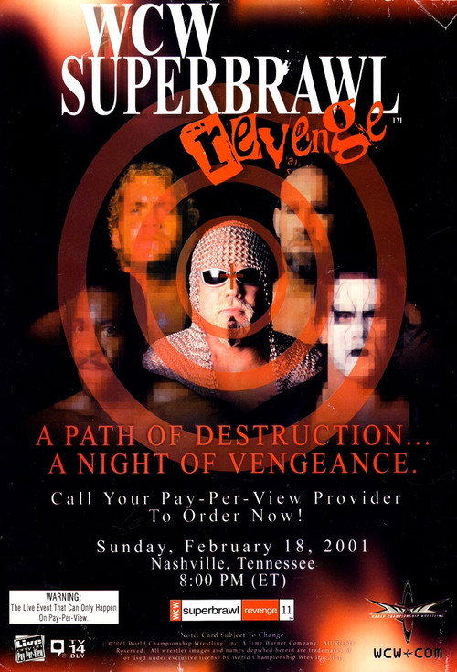 Movie poster for WCW SuperBrawl Revenge (2001)