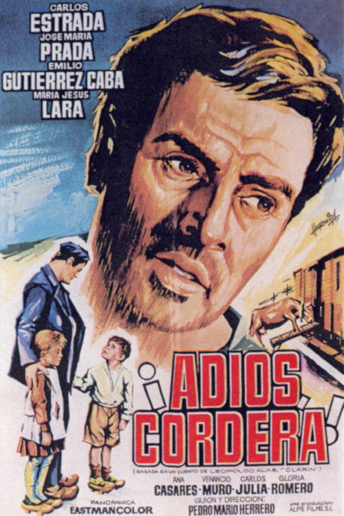 Movie poster for Adiós cordera (1969)