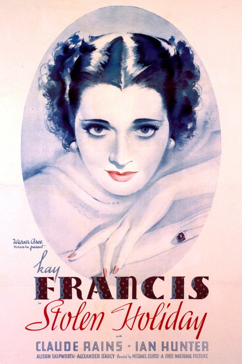Movie poster for Stolen Holiday (1937)