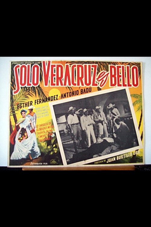 Movie poster for Solo Veracruz es bello (1949)
