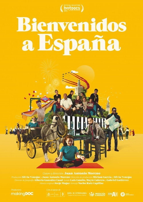 Movie poster for Welcome to Spain (2021)