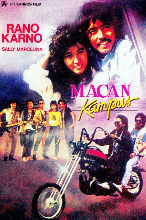 Movie poster for Macan Kampus (1987)
