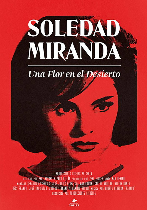 Movie poster for Soledad Miranda, Flower in the Desert (2015)
