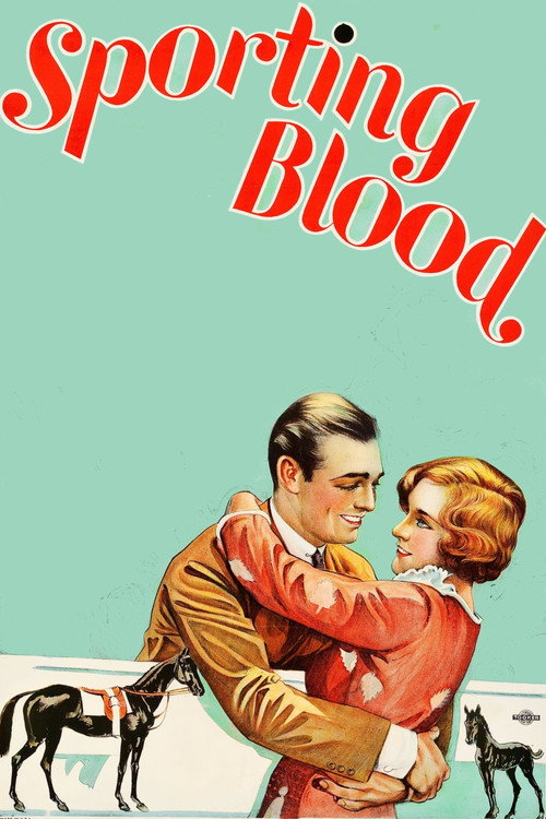 Movie poster for Sporting Blood (1931)
