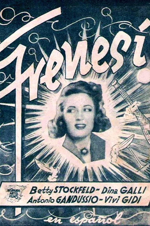 Movie poster for Frenesia (1939)