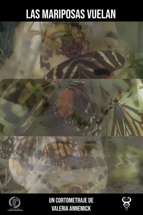 Movie poster for Las mariposas vuelan (2022)