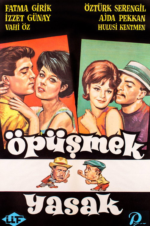 Movie poster for Öpüşmek Yasak (1964)