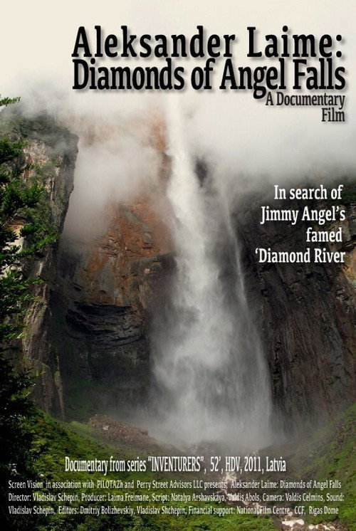 Movie poster for Aleksander Laime: Diamonds of Angel Falls (2011)