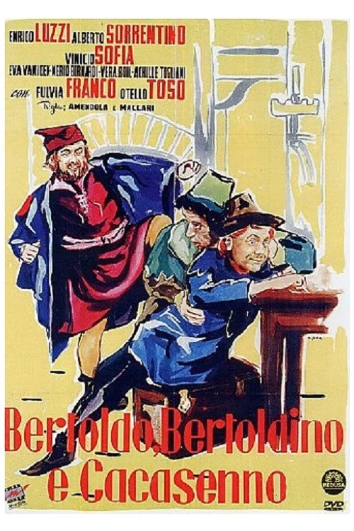 Movie poster for Bertoldo, Bertoldino and Cacasenno (1954)