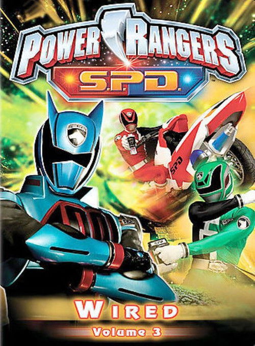 Movie poster for Power Rangers S.P.D.: Wired (2005)
