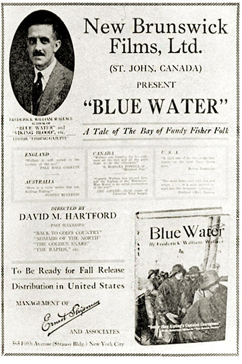Movie poster for Blue Water (1924)
