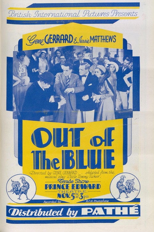 Movie poster for Out of the Blue (1931)