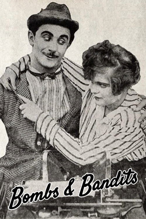 Movie poster for Bombs and Bandits (1917)