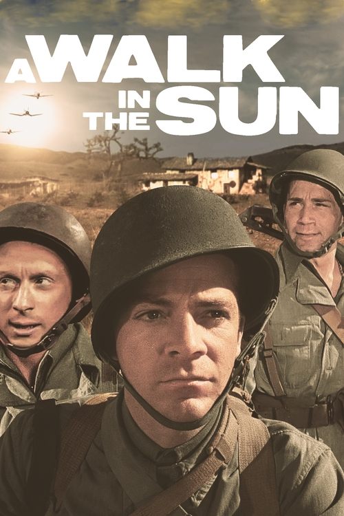 Movie poster for A Walk in the Sun (1945)