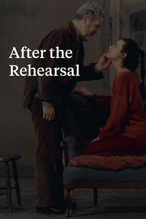 Movie poster for After the Rehearsal (1984)