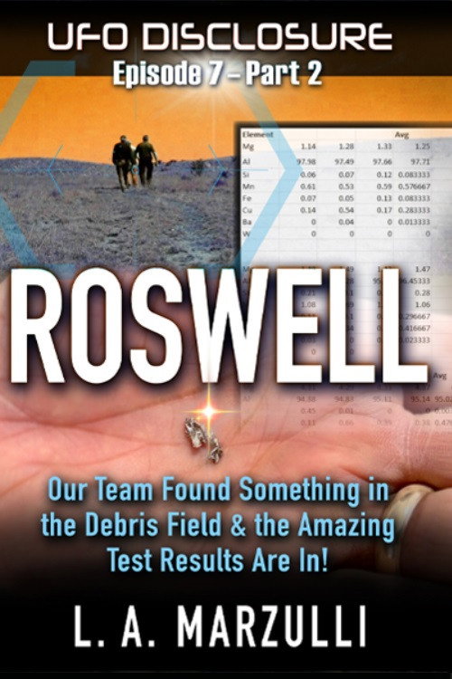 Movie poster for UFO Disclosure Part 8: Revisiting Roswell - Evidence from the Debris Field (2023)