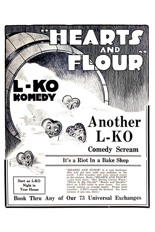 Movie poster for Hearts and Flour (1917)