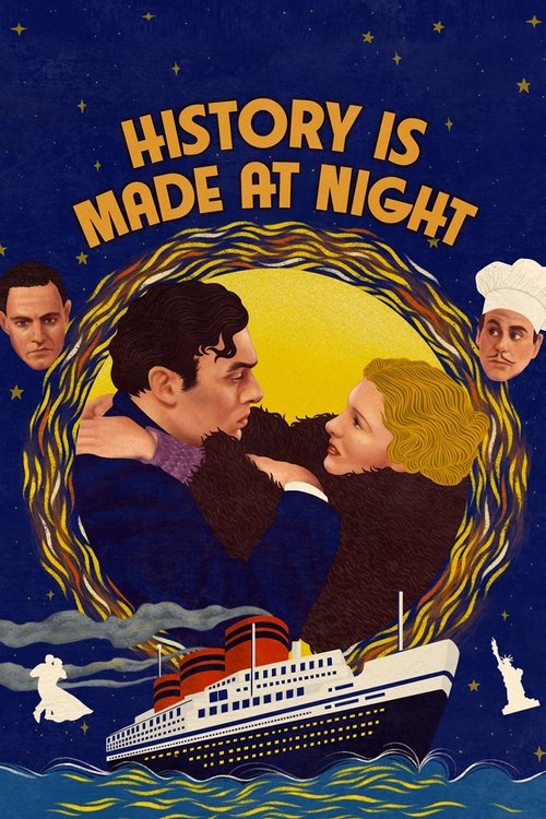 Movie poster for History Is Made at Night (1937)