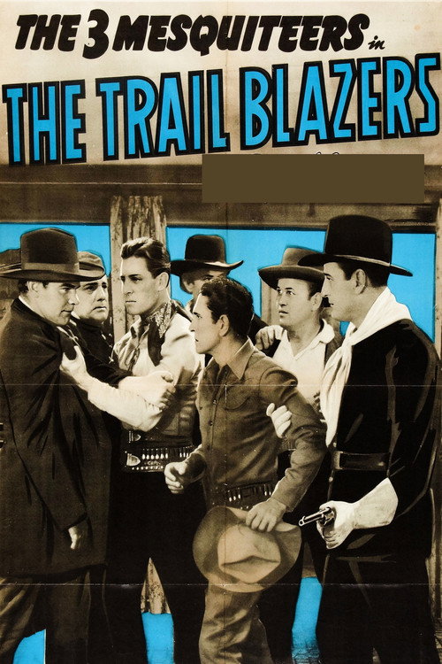 Movie poster for The Trail Blazers (1940)