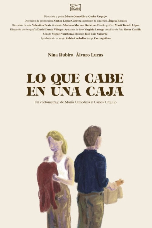 Movie poster for Lo que cabe en una caja (2022)