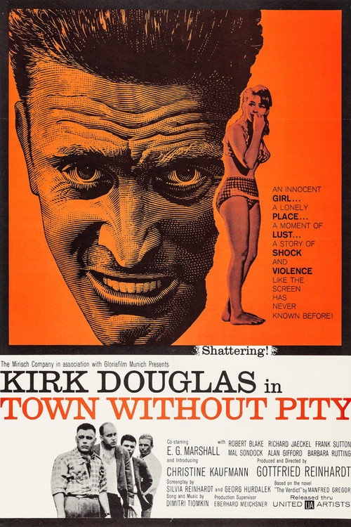 Movie poster for Town Without Pity (1961)
