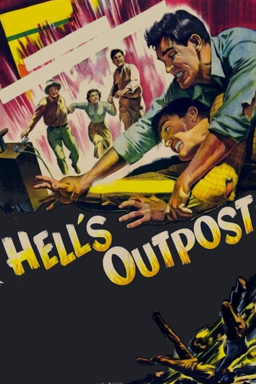 Movie poster for Hell's Outpost (1954)