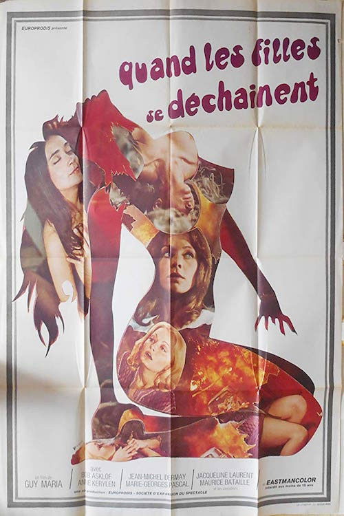 Movie poster for Hot and Naked (1974)