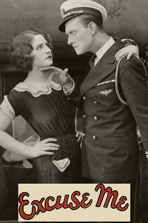 Movie poster for Excuse Me (1925)