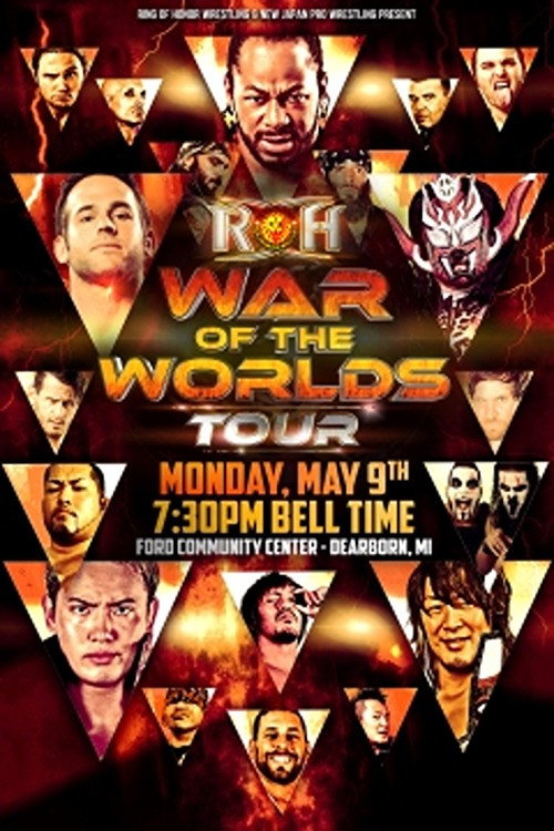 Movie poster for ROH & NJPW: War of the Worlds - Night 1 (2016)