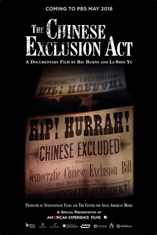Movie poster for The Chinese Exclusion Act (2017)