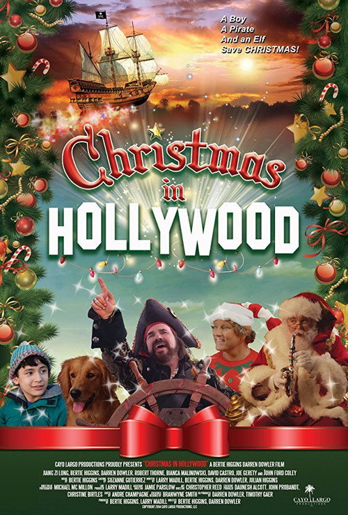 Movie poster for Christmas in Hollywood (2014)