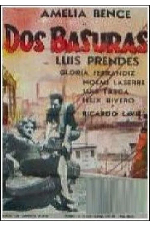 Movie poster for Dos basuras (1958)